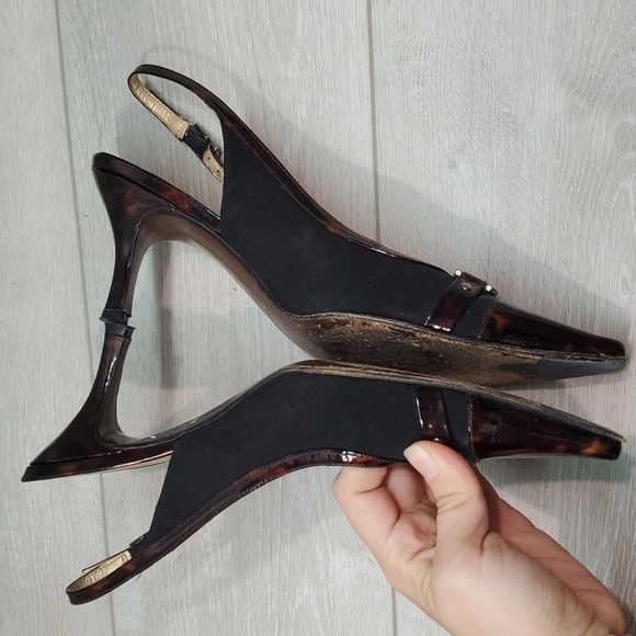 Stuart Weitzman Womens Leather Luxury Dress Heels shoes sz 8M - Picture 10 of 12